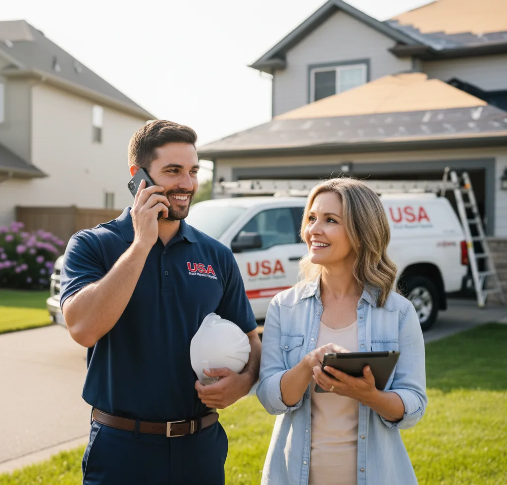 USA Roof Repair Experts customer support in Porcupine